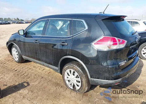 2016 Nissan Rogue S/Sl/Sv z USA, uszkodzony, nr VIN KNMAT2MV4GP696747